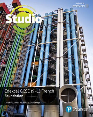 Studio Edexcel GCSE French Foundation Student Book - Clive Bell