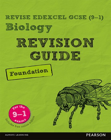 Revise Edexcel GCSE (9-1) Biology Foundation Revision Guide: (with free online edition) - Pauline Lowrie