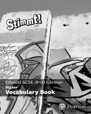 Stimmt! Edexcel GCSE German Higher Vocab Book (pack of 8) - Melissa Weir