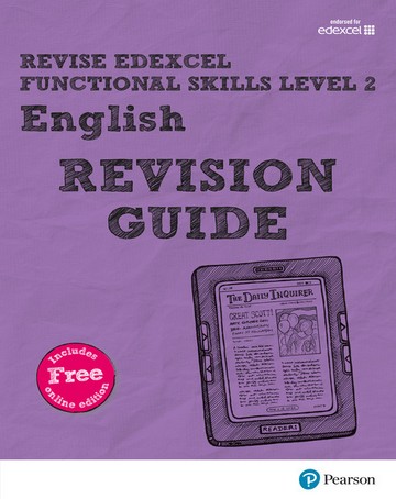 Revise Edexcel Functional Skills English Level 2 Revision Guide: includes online edition