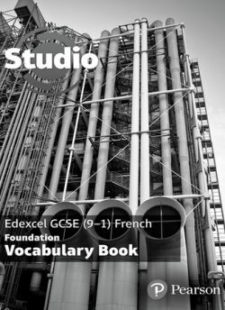 Studio Edexcel GCSE French Foundation Vocab Book (pack of 8) -
