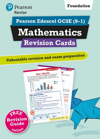 REVISE Edexcel GCSE (9-1) Mathematics Foundation Revision Cards: includes FREE online Revision Guide - Harry Smith