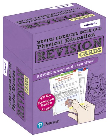 Revise Edexcel GCSE (9-1) Physical Education Revision Cards: with free online Revision Guide -