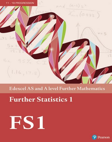 Edexcel AS and A level Further Mathematics Further Statistics 1 Textbook + e-book -