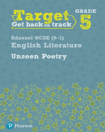 Target Grade 5 Unseen Poetry Edexcel GCSE (9-1) Eng Lit Workbook - David Grant