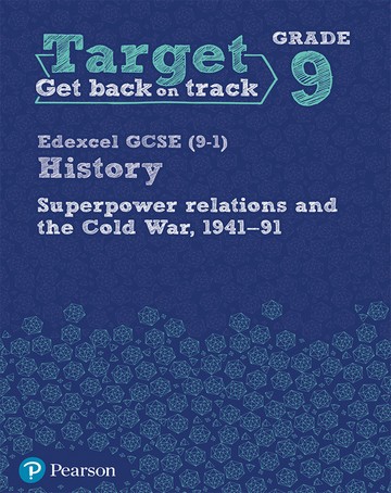 Target Grade 9 ( Edexcel GCSE (9-1) History Superpower Relations and the Cold War. 1941-91 Intervention Workbook -