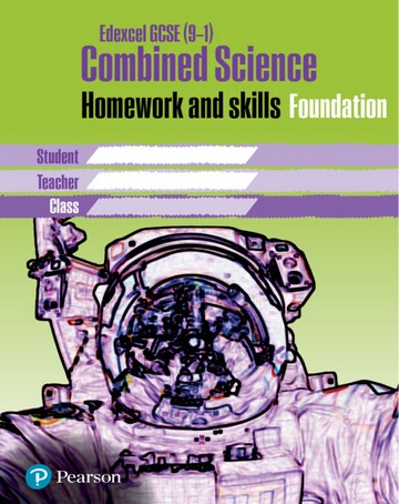 Edexcel GCSE 9-1 Combined Science Homework Book Foundation Tier -