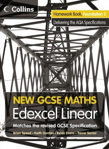 New GCSE Maths – Homework Book Foundation 2: Edexcel Linear (A)